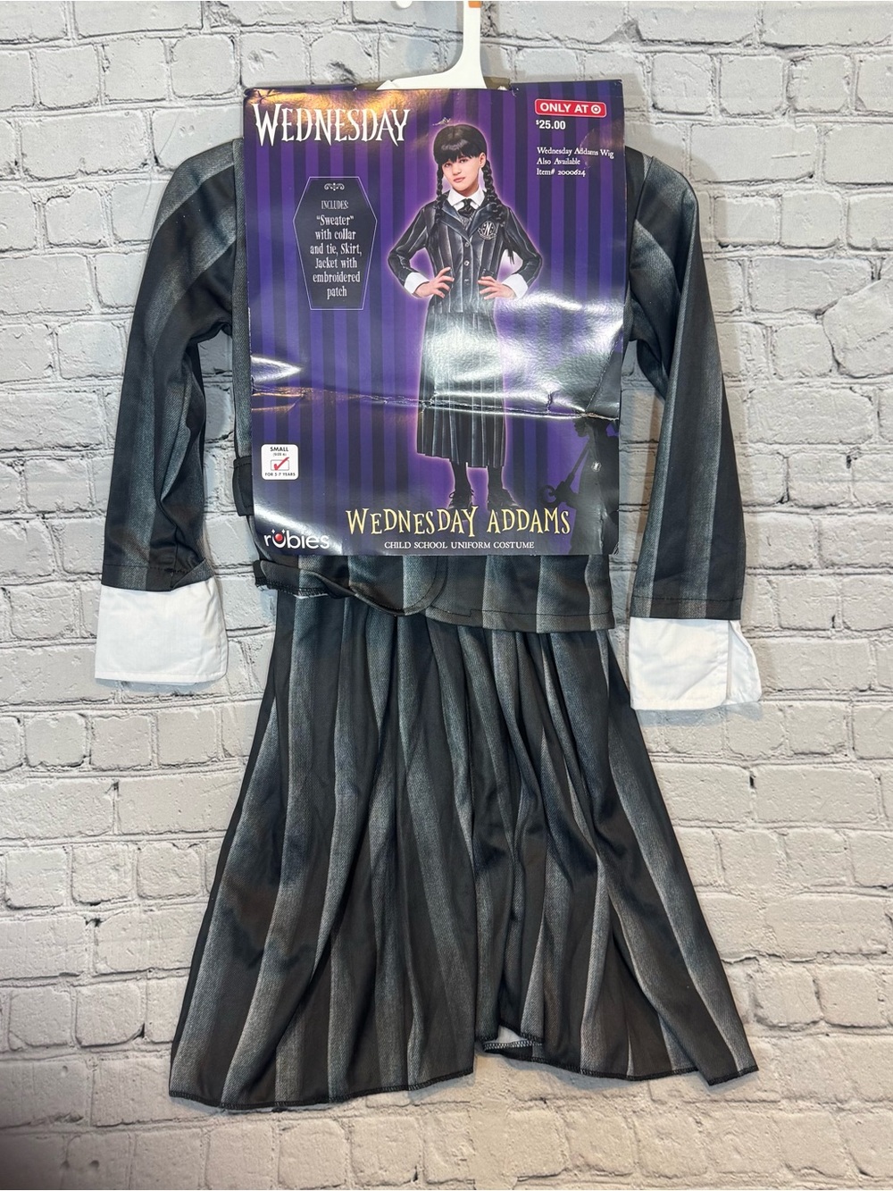 Wednesday Addam’s Girl’s Halloween Costume